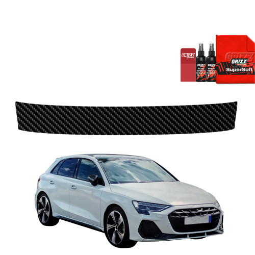 Folia karbonowa na próg bagażnika do Audi A3 8Y Hatchback 5D (2024-2026)