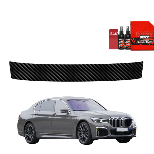 Folia karbonowa na próg bagażnika do BMW 7 G12 (2015-2022)