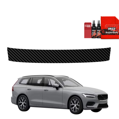Folia karbonowa na próg bagażnika do Volvo V60 (2026)