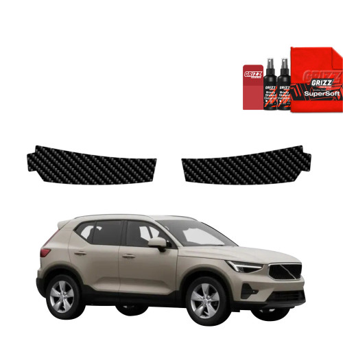 2w1 Folia karbonowa na próg bagażnika do Volvo XC40 (2022-2026)