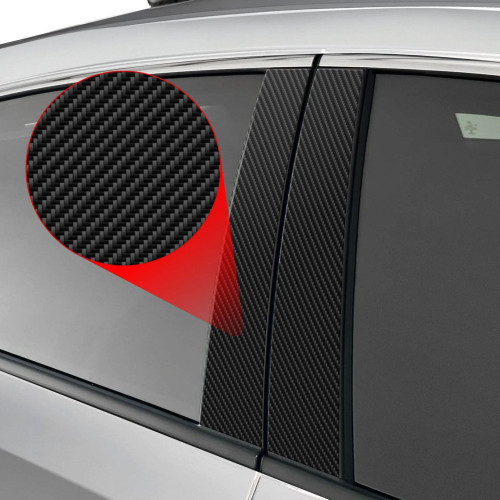 10w1 Folia karbonowa na słupki do Volvo XC60 (2025-2026)