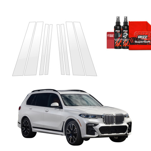 8w1 Folia ochronna na słupki Grizz do BMW X7 G07 (2018-2022)