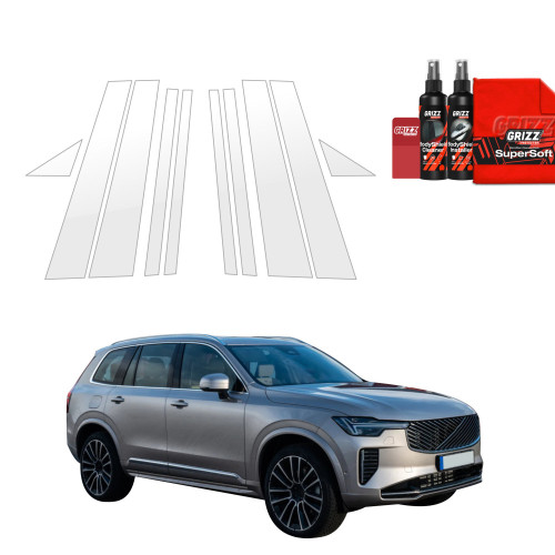 10w1 Folia ochronna na słupki Grizz do Volvo V90 (2026)
