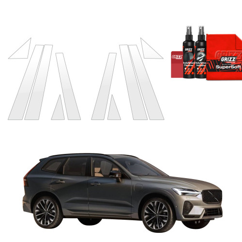 10w1 Folia ochronna na słupki Grizz do Volvo XC60 (2025-2026)