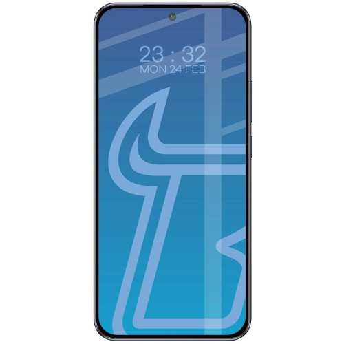 Etui z pierścieniem magnetycznym + szkło hartowane Bizon MatteO Pack do Honor Magic8 Lite, przydymione-beżowe