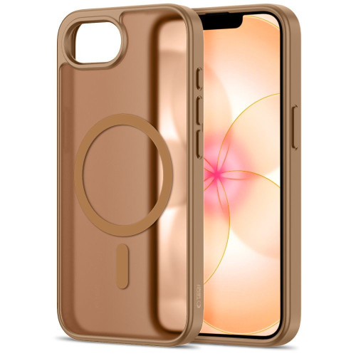 Etui Tech-Protect BasicMag MagSafe do Apple iPhone 16e / 17e Matte Brown