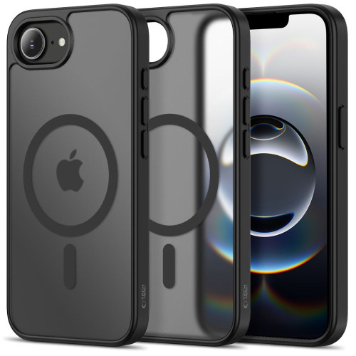 Etui Tech-Protect BasicMag MagSafe do Apple iPhone 16e / 17e Matte Black