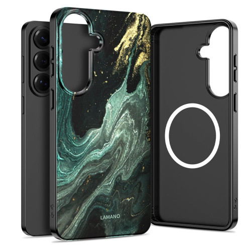 Tech-Protect Lamano MagSafe Case for Samsung Galaxy A57 5G Verde Aura