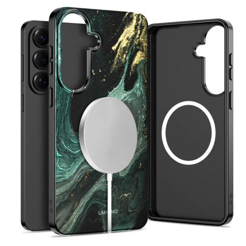 Tech-Protect Lamano MagSafe Case for Samsung Galaxy A57 5G Verde Aura