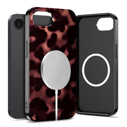 Tech-Protect Lamano MagSafe case for Apple iPhone 16E / 17E Panther