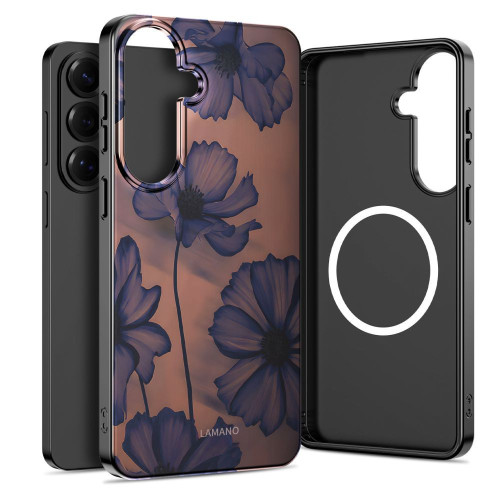 Tech-Protect Lamano MagSafe Case for Samsung Galaxy A57 5G Velvet Night