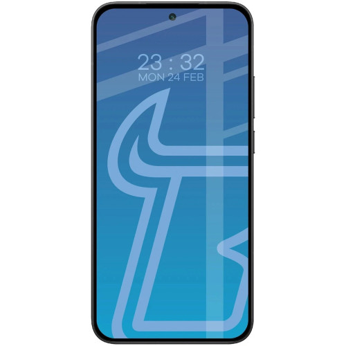 Etui z pierścieniem magnetycznym + szkło hartowane Bizon MatteO Pack do Xiaomi POCO F7, przydymione-różowe