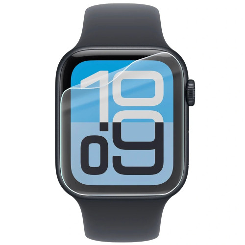 Folia ochronna na ekran zegarka Bizon Watch Film HydroFlex do Apple Watch 4/5/6/7/8/9/SE/SE 2/SE3 40 / 41 mm, 3 sztuki