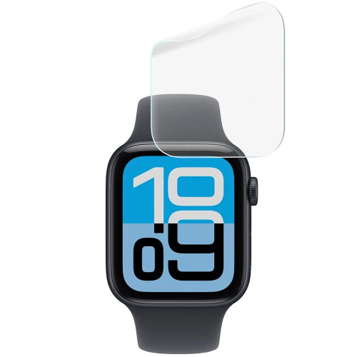 Folia ochronna na ekran zegarka Bizon Watch Film HydroFlex do Apple Watch 4/5/6/7/8/9/SE/SE 2/SE3 40 / 41 mm, 3 sztuki