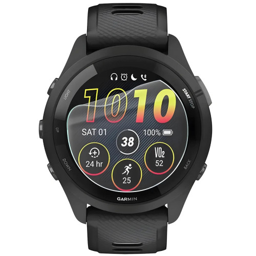 Folia ochronna na ekran zegarka Bizon Watch Film HydroFlex do Garmin Forerunner 265, 3 sztuki