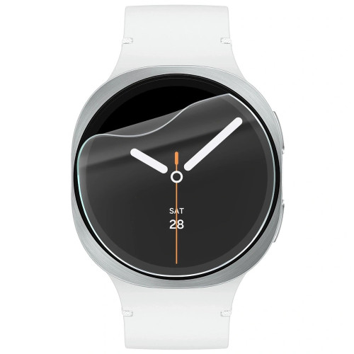 Folia ochronna na ekran zegarka Bizon Watch Film HydroFlex do Galaxy Watch 8 / 7 / FE / 6 / 5 / 4 40 mm, 3 sztuki