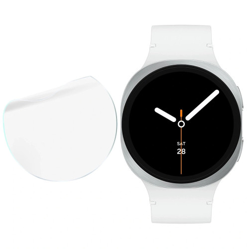 Folia ochronna na ekran zegarka Bizon Watch Film HydroFlex do Galaxy Watch 8 / 7 / FE / 6 / 5 / 4 40 mm, 3 sztuki