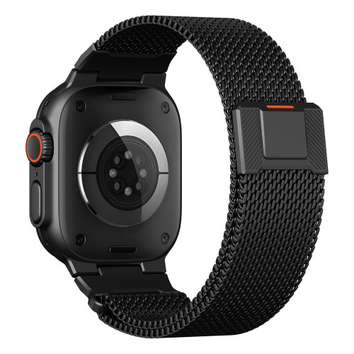 Tech-protect Milano Vanguard Apple Watch 8 / 9 / 10 / 11 / Se / Ultra (44 / 45 / 46 / 49 Mm) Black