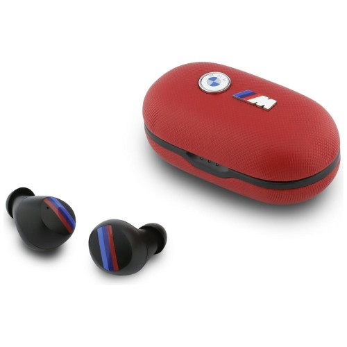 Bluetooth Kopfhörer TWS BMW M Metall Logo ENC rot