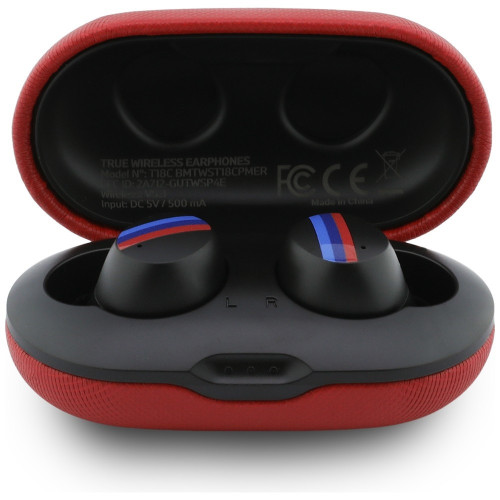 Bluetooth Kopfhörer TWS BMW M Metall Logo ENC rot