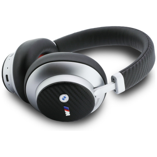 Over-Ear Kopfhörer BMW M Carbon Metal Logo Bluetooth ENC Silber