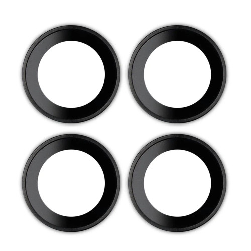 Szkło na aparat Bizon Glass Snap Lens do Xiaomi 17, 1 zestaw, czarna ramka