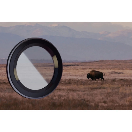 Szkło na aparat Bizon Glass Snap Lens do Xiaomi 17, 1 zestaw, czarna ramka