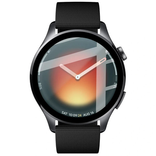 Szkło hybrydowe Bizon Glass Watch Edge Hybrid dla Xiaomi Watch 5, czarne