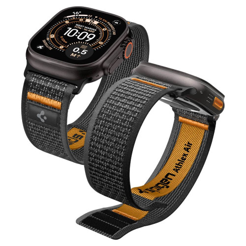 Etui Spigen Athlex Air 2 Apple Watch 8 / 9 / 10 / 11 / Se / Ultra (44 / 45 / 46 / 49 Mm) Active Black / Orange