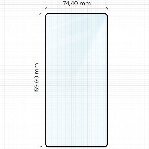 Szkło hartowane z ramką do łatwej aplikacji Bizon Glass Aplikator do iPhone 17 Pro Max, 2 sztuki