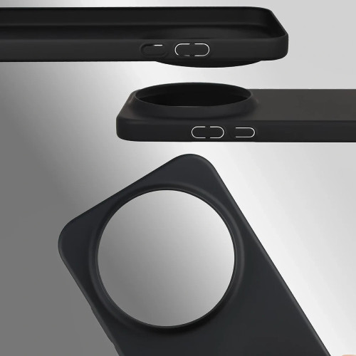 Bizon Case Łupka für Xiaomi 17 Ultra, schwarz