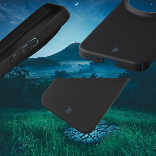 Bizon Case Łupka für Xiaomi 17 Ultra, schwarz