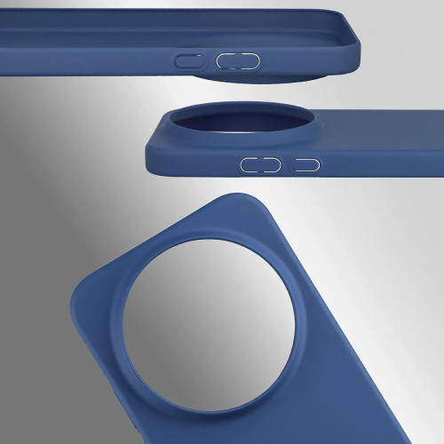 Etui Bizon Case Łupka do Xiaomi 17 Ultra, niebieskie