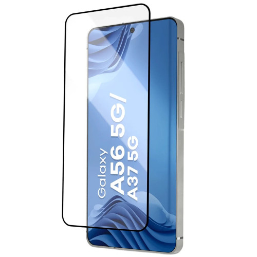 Szkło hartowane z ramką aplikacyjną Bizon Glass Aplikator Edge do Samsung Galaxy A56 5G / A37 5G [2 PACK]