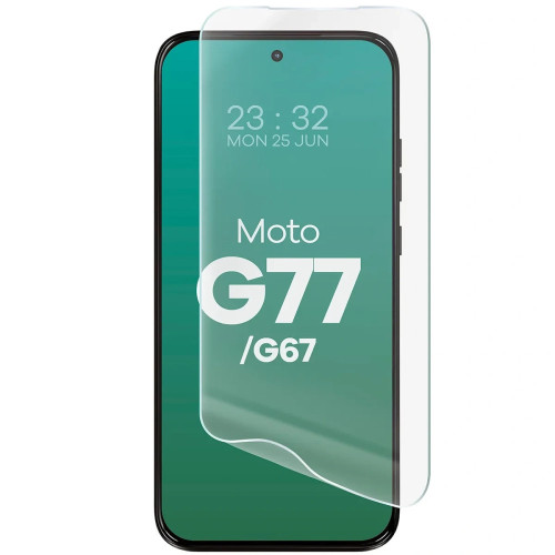 Folia hydrożelowa na ekran Bizon Film Hydrogel Front do  Motorola Moto G67 5G / G77 5G, 1 sztuka