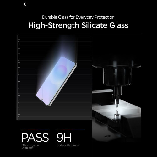 Szkło hartowane Spigen Glas.tr ez Fit Pro do Samsung Galaxy A57 5G Clear [2 PACK]
