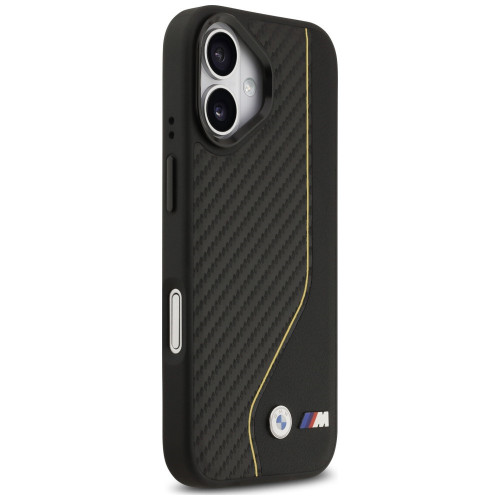 BMW M Carbon Line & Logo MagSafe case for iPhone 17 yellow
