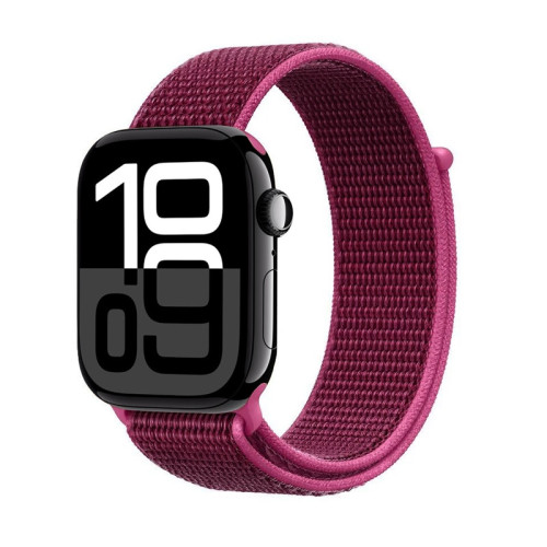 Crong Nylon Sports Band for Apple Watch 38/40/41/42 mm (Magenta Fusion)