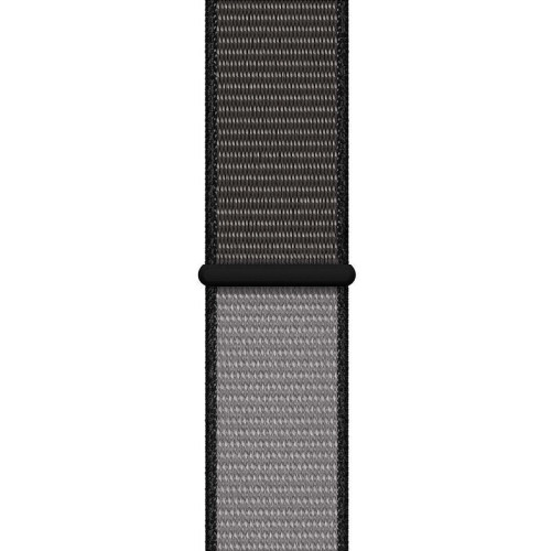 Curea sportivă Crong Nylon pentru Apple Watch 44/45/46/49 mm (Gri închis)