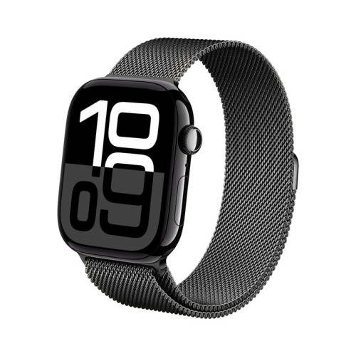Crong Milano Steel Stainless Steel Strap for Apple Watch 38/40/41/42 mm (graphite)
