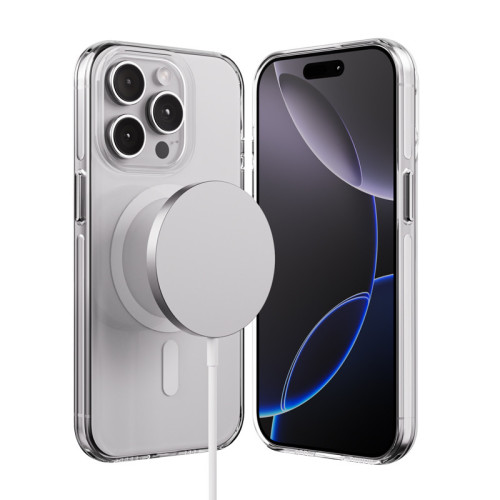Crong Clear MAG Pro case for Apple iPhone 15 Pro MagSafe (transparent)