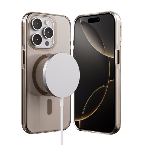Crong Clear MAG Pro Case for Apple iPhone 15 Pro MagSafe (desert)