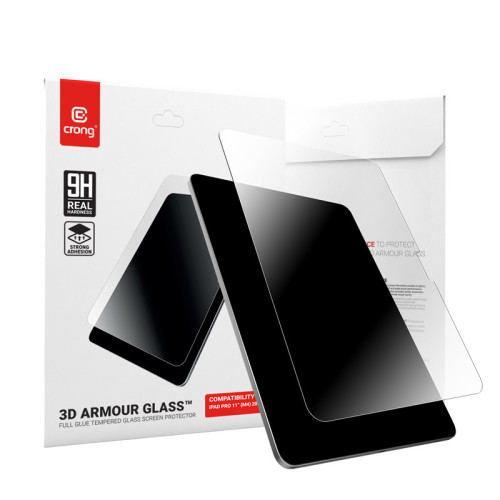 Tempered glass Crong 3D Armour Glass for Apple iPad Pro 11