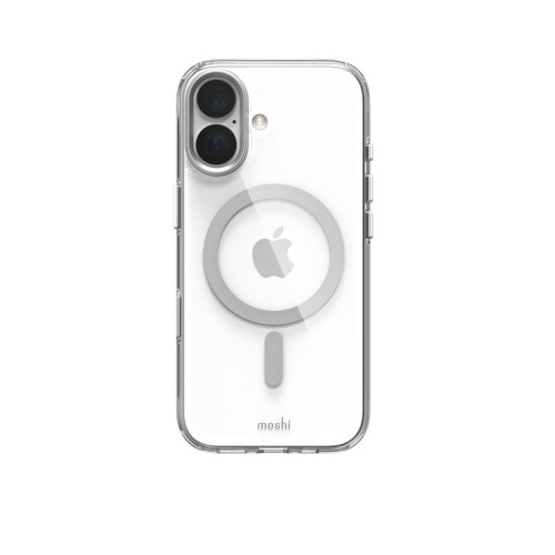 Moshi iGlaze MagSafe Case for Apple iPhone 17 (Luna Silver)