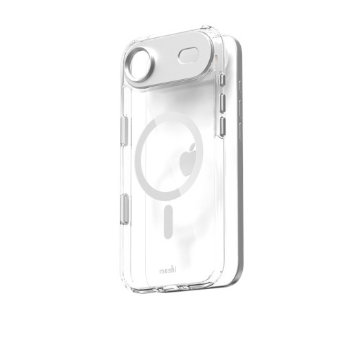 Etui Moshi iGlaze MagSafe do Apple iPhone Air (Luna Silver)