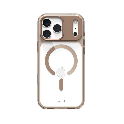 Moshi iGlaze MagSafe Hülle für Apple iPhone 17 Pro Max (Dusk Bronze)