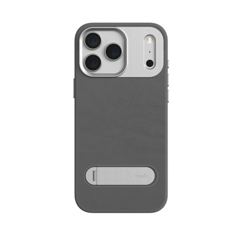 Etui Moshi Kameleon MagSafe für Apple iPhone 17 Pro Max mit Ständerfunktion (Midnight Gray)