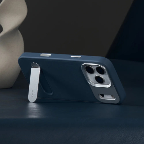 Etui Moshi Kameleon MagSafe für Apple iPhone 17 Pro Max mit Ständerfunktion (Midnight Gray)