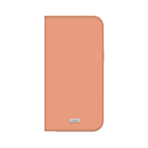 Lederhülle 3in1 mit Klappe Moshi Overture MagSafe für Apple iPhone 17 Pro Max (Misty Coral)