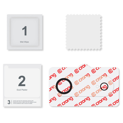 Szkło na obiektyw aparatu Crong Lens Shield do Apple iPhone Air